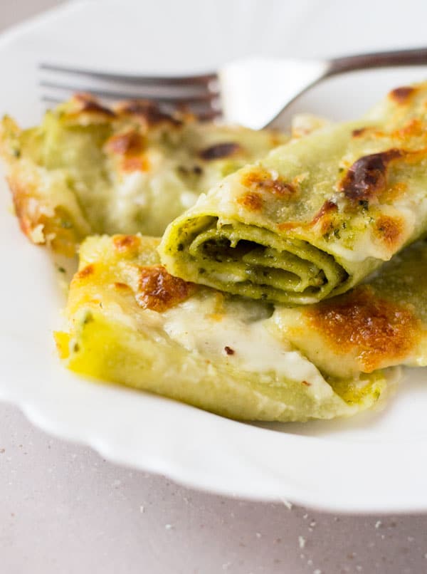 pesto-provolone-cannelloni-pasta-insidetherustickitchen