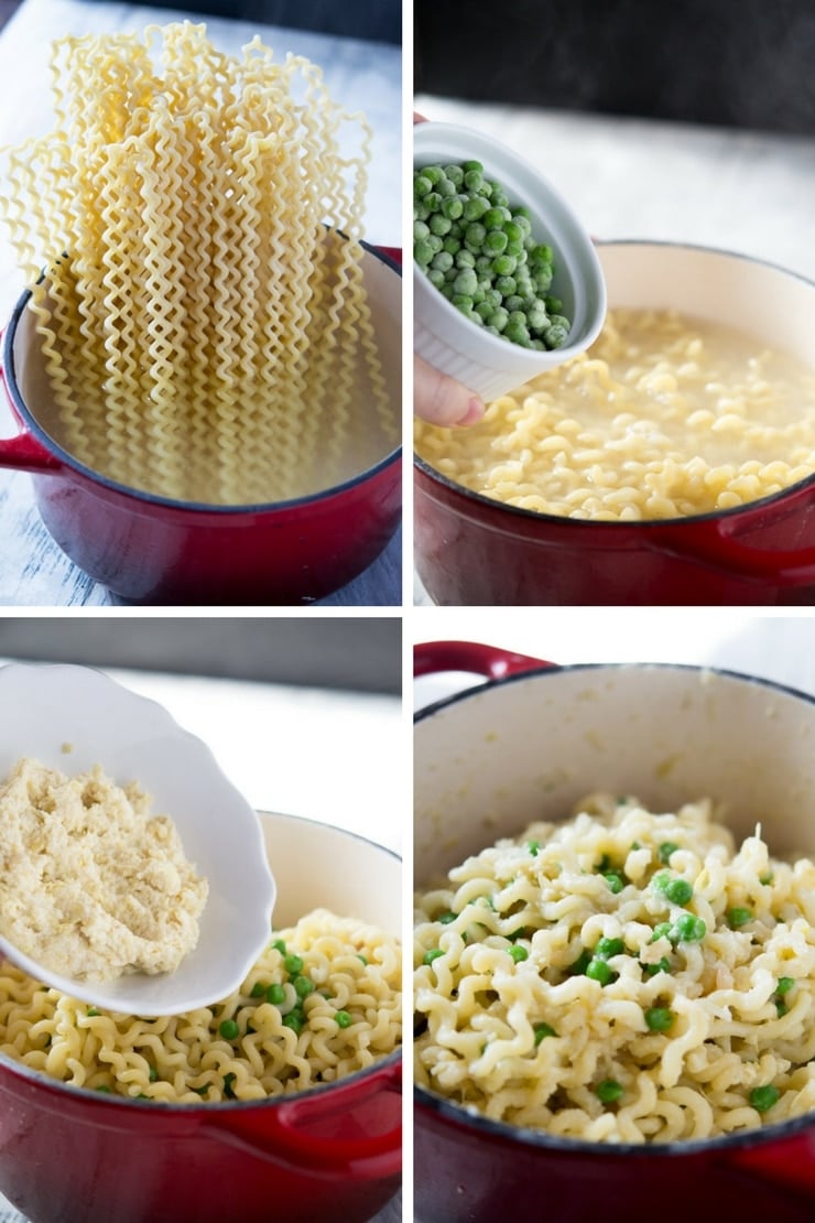Pasta With Artichokes And Peas Inside The Rustic Kitchen