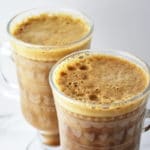 This Banana Milk Coffee is sweet, warming and delicious. It's the perfect way to wake up on a chilly morning or relax and unwind throughout the day.