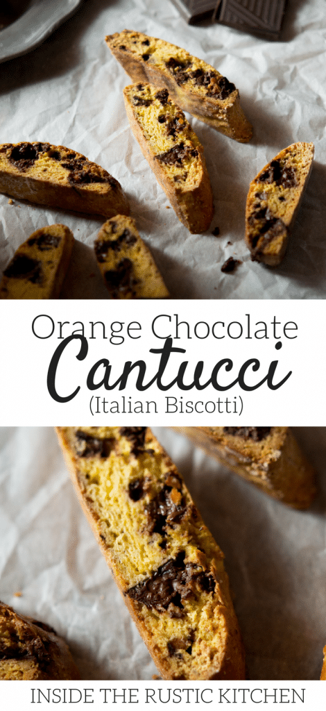 Orange Chocolate Cantucci Biscuits
