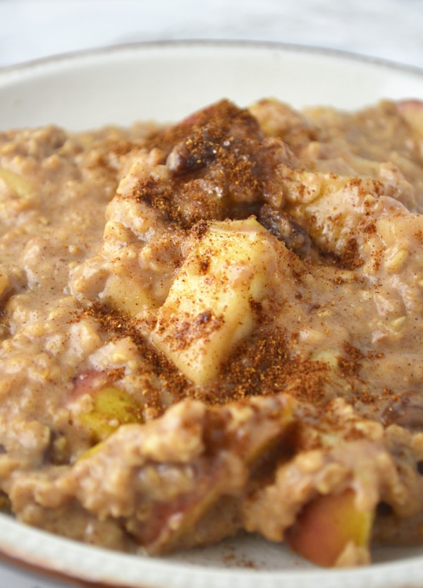 Maple Apple Porridge Warm & Comforting Inside The Rustic Kitchen