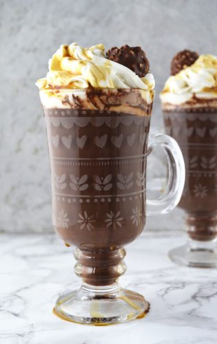 Let this Baileys Hot Chocolate with Maple Whipped Cream bring you comfort and joy this holiday season - Indulgent, delicious and simple!