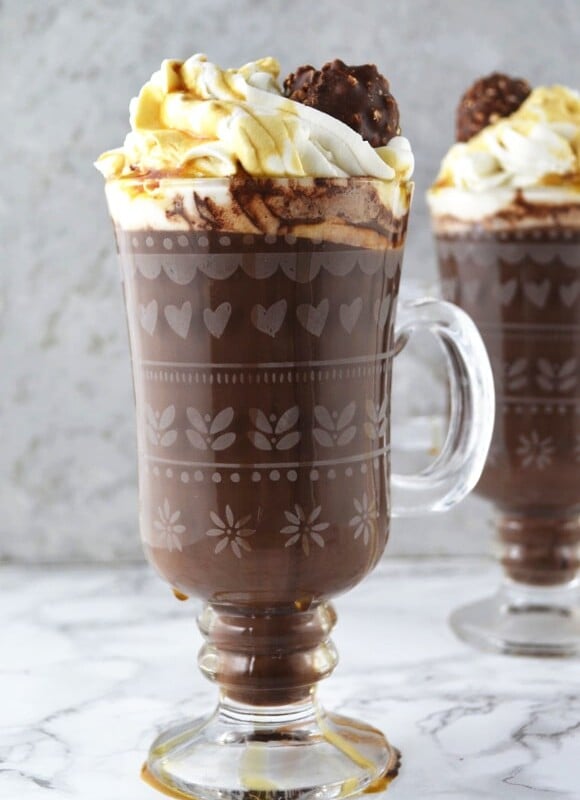 Let this Baileys Hot Chocolate with Maple Whipped Cream bring you comfort and joy this holiday season - Indulgent, delicious and simple!