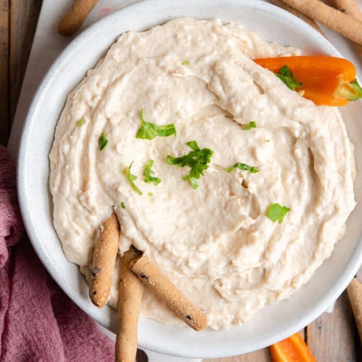 Creamy White Bean Dip Inside The Rustic Kitchen