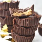 These mini dark chocolate almond butter cups are the perfect sweet treat for your party spread. Everyone will love them