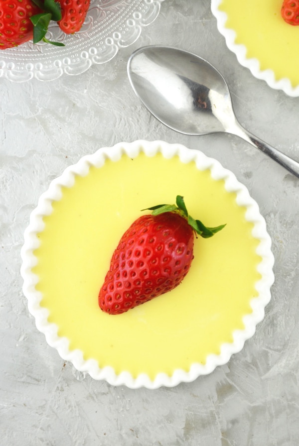 White Chocolate Panna Cotta Inside The Rustic Kitchen