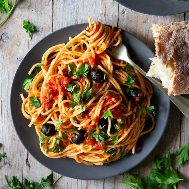 Spaghetti Alla Putanesca Recipe