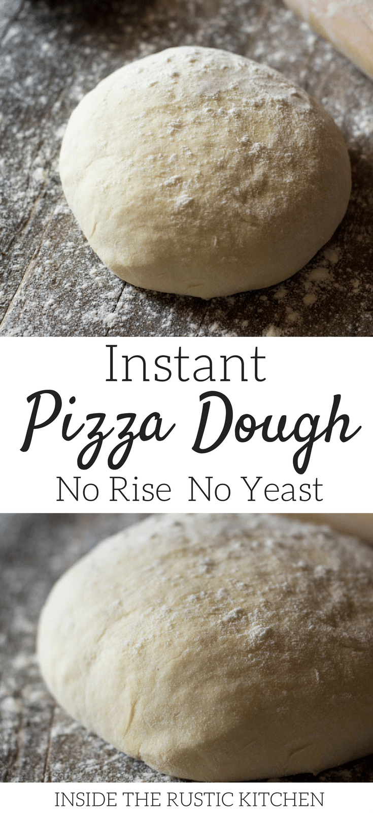 instant pizza dough – no rise no yeast