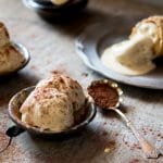 Tiramisu ice cream recipe with all the classic flavours of tiramisu this ice cream is silky smooth and delicious. Authentic Italian gelato, Authentic Italian recipes, Traditional Italian recipes and Italian Desserts at Inside the rustic kitchen