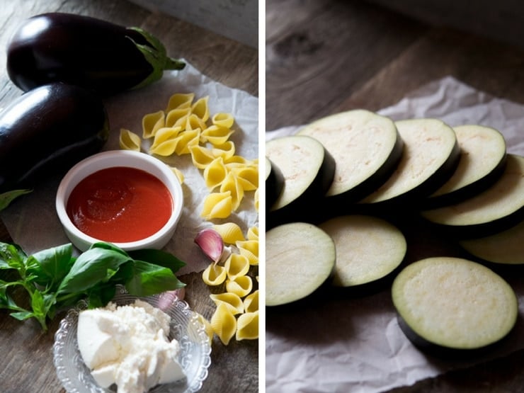 Eggplant Pasta Alla Norma Inside The Rustic Kitchen
