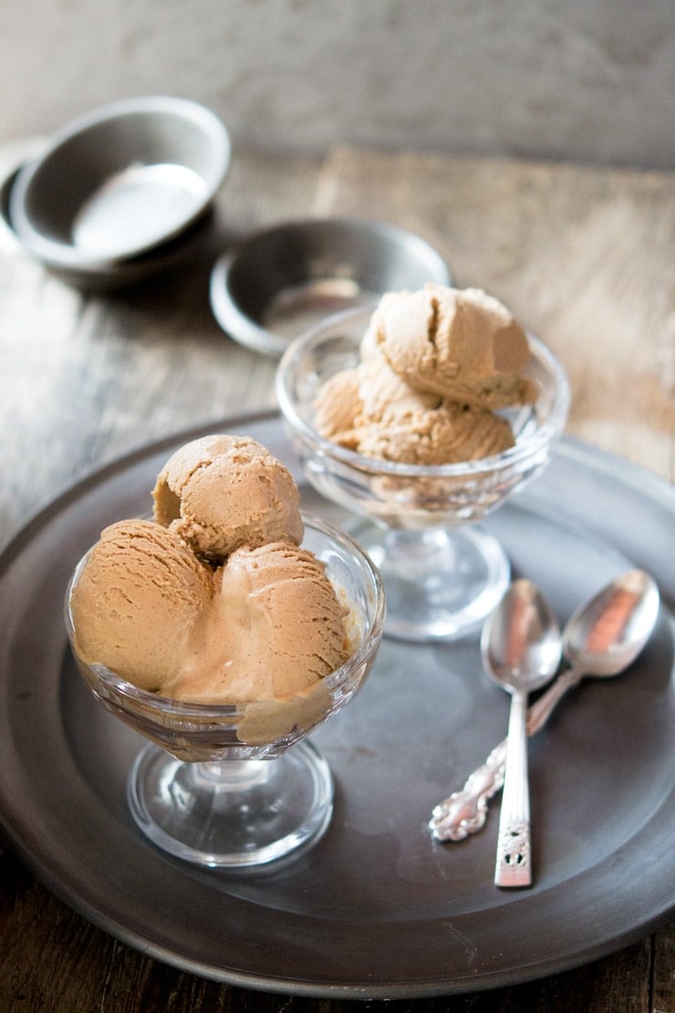 Chocolate hazelnut ice cream recipe Inside The Rustic Kitchen