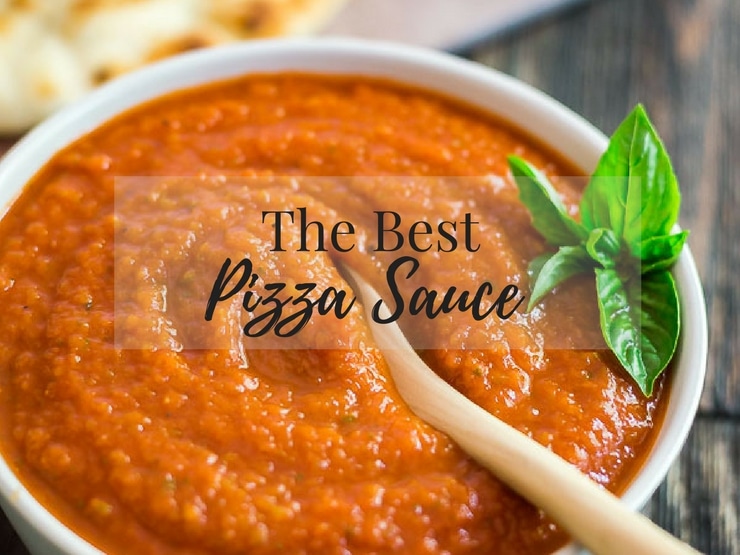 The ultimate guide to homemade pizzas - a close up of pizza sauce