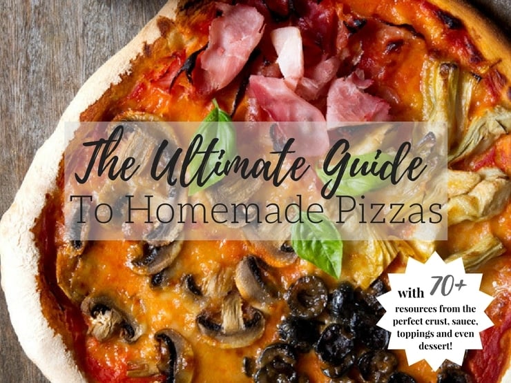 The ultimate guide to homemade pizzas - a close up of quattro stagioni pizza
