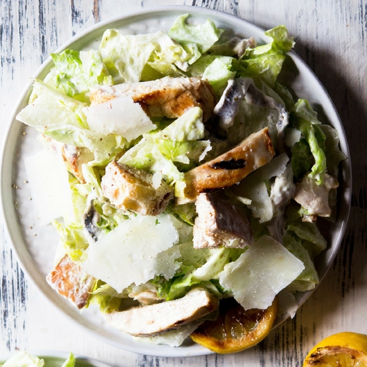 Grilled Chicken Caesar Salad