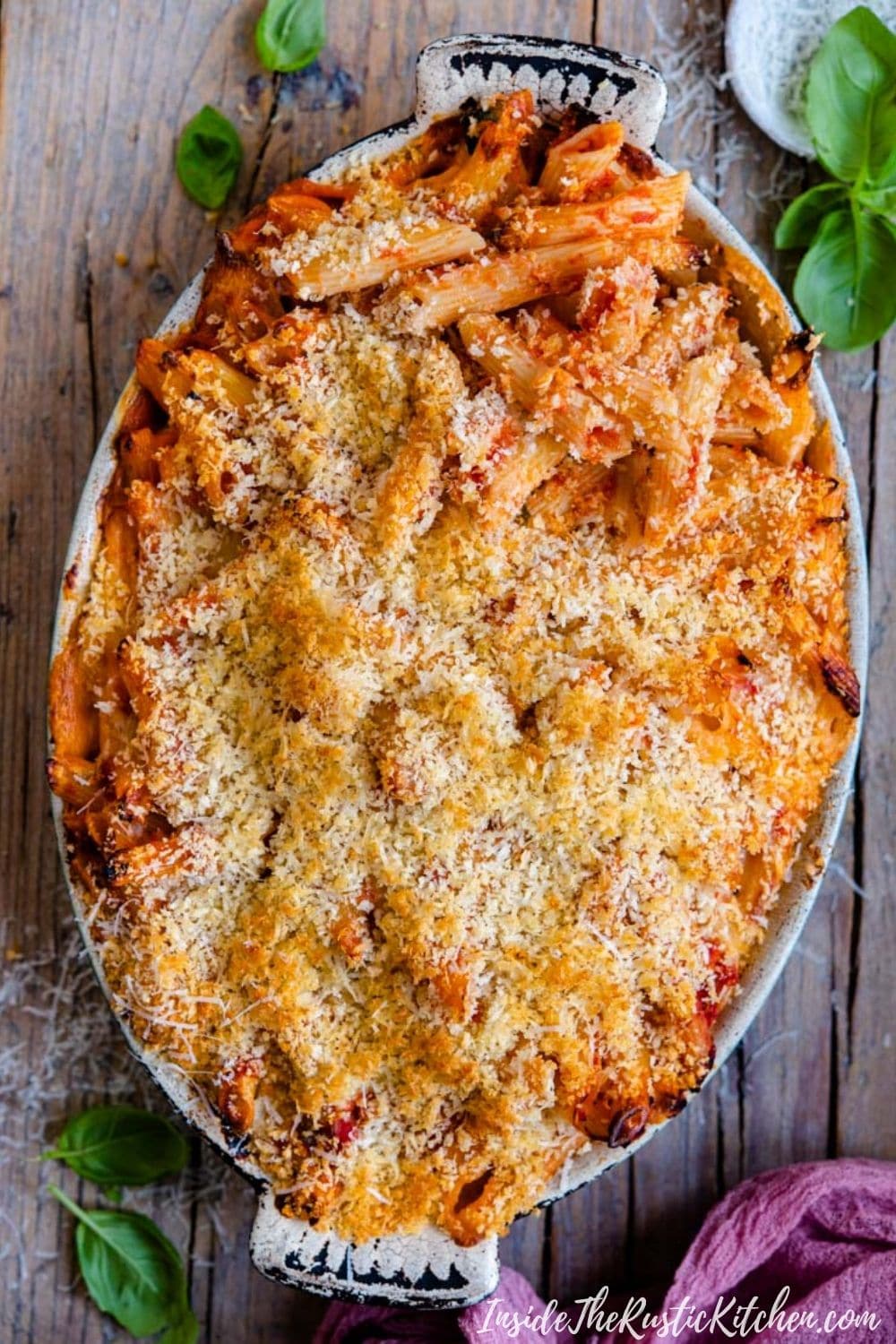 Pasta Al Forno (Baked Pasta) Inside The Rustic Kitchen