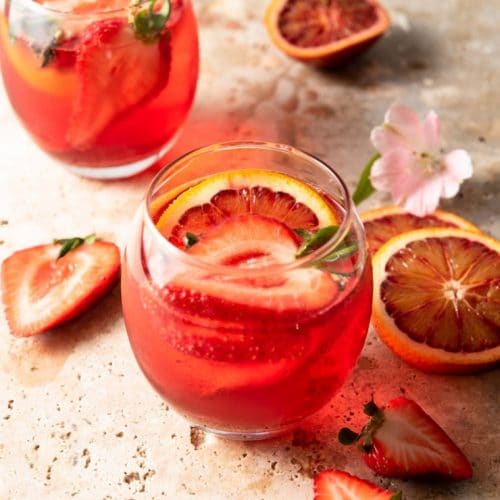 Classic Campari Cocktail - Spritz - Inside The Rustic