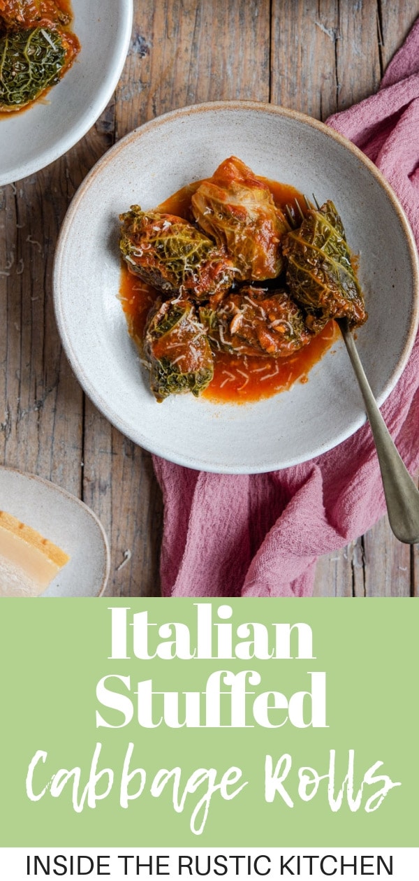 Italian Stuffed Cabbage Rolls Inside The Rustic Kitchen