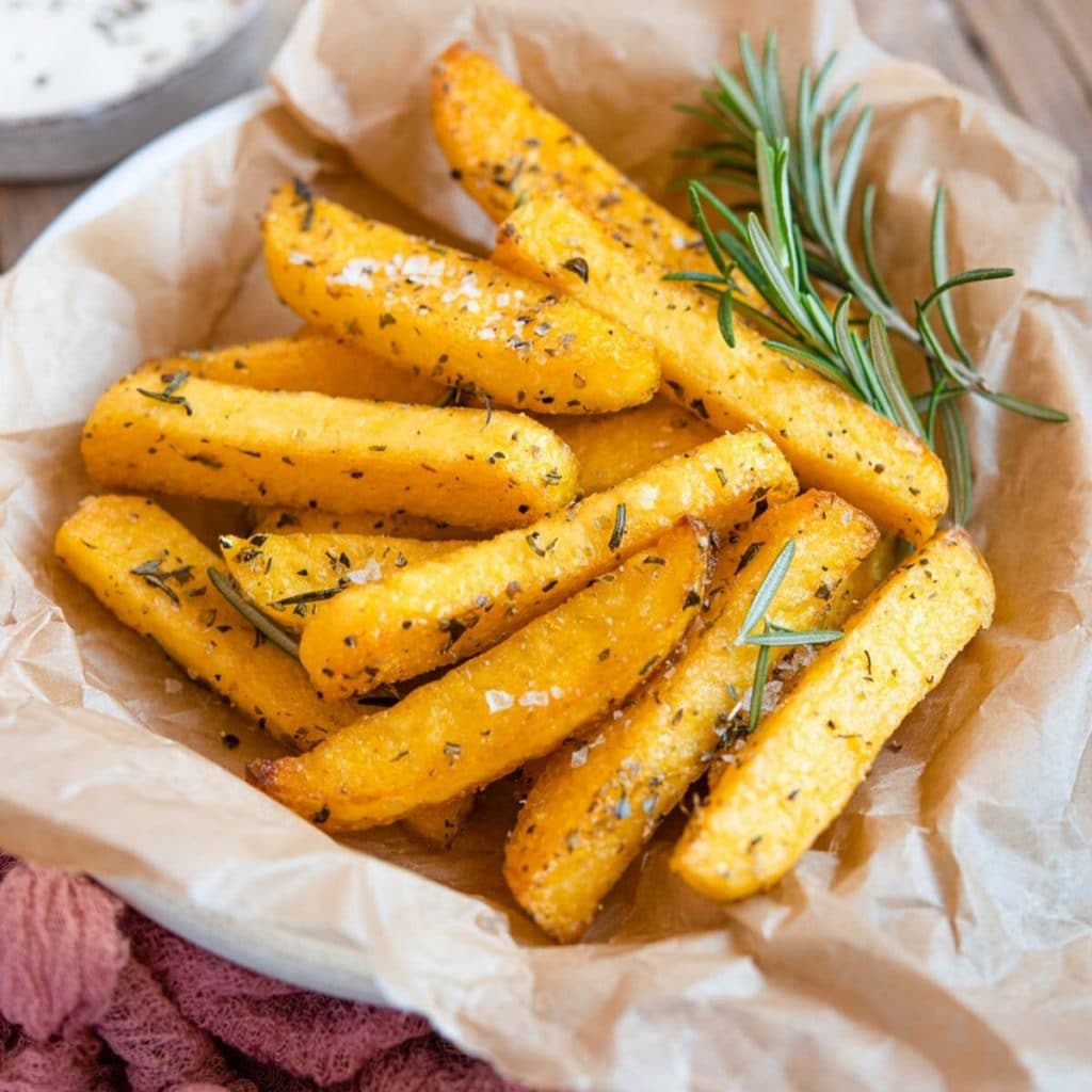 Crispy Baked Polenta Fries Inside The Rustic Kitchen