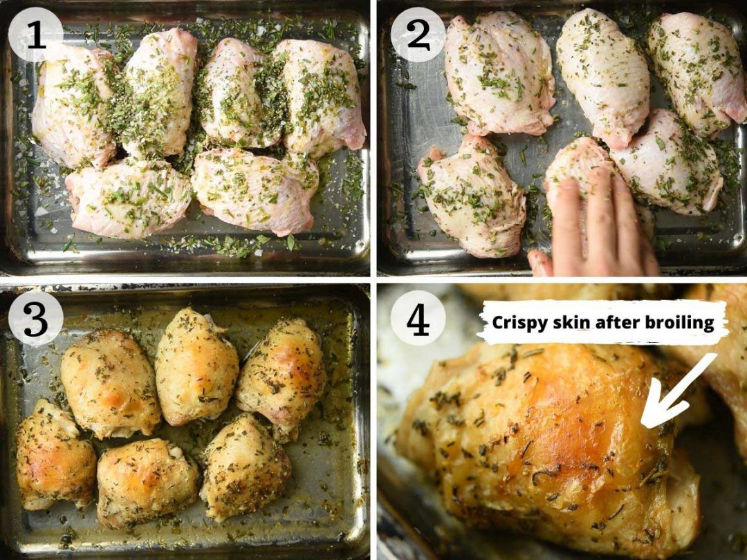 Italian Baked Chicken Thighs Inside The Rustic Kitchen