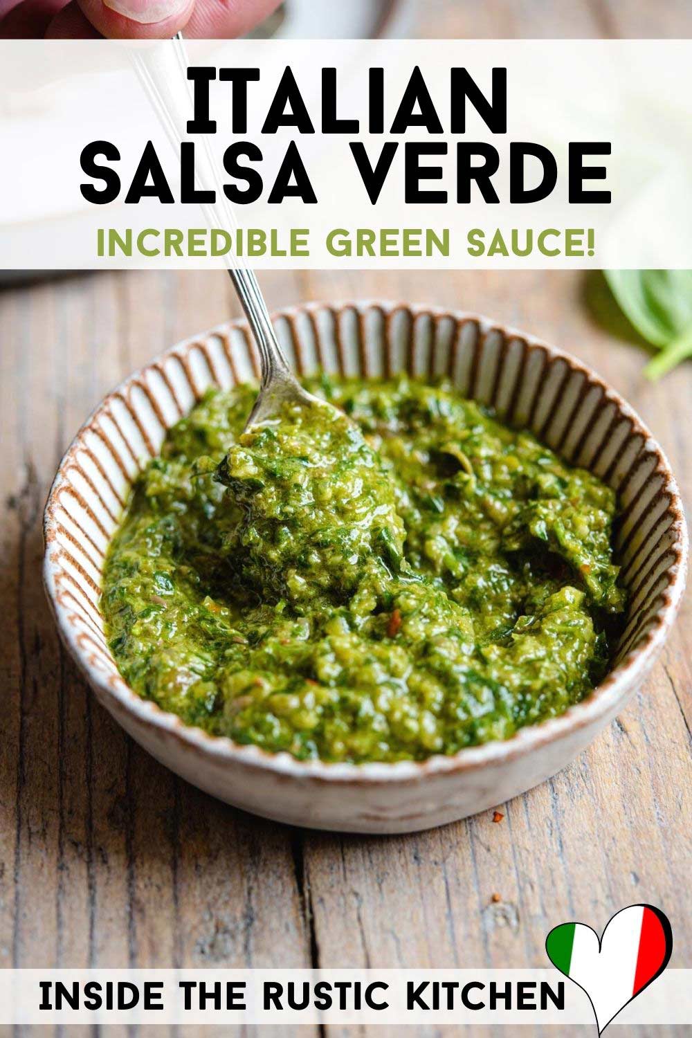 Italian Salsa Verde (Green Sauce) Inside The Rustic Kitchen
