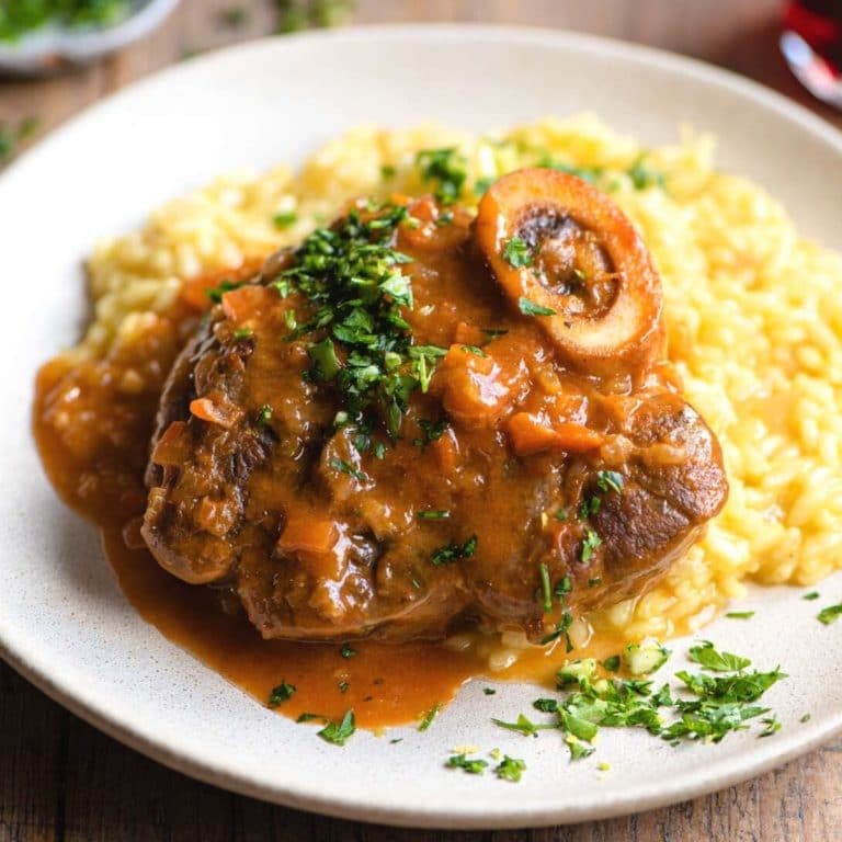 Ossobuco Milanese (Braised Veal Shanks) Inside The Rustic Kitchen