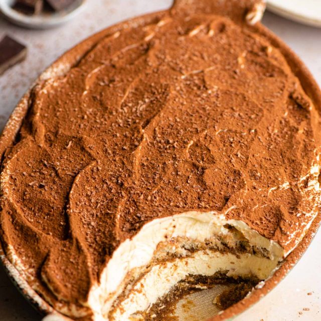 No Bake Tiramisu Cheesecake - Inside The Rustic Kitchen