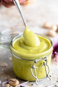 Italian Pistachio Cream (Crema al Pistacchio) - Inside The Rustic Kitchen