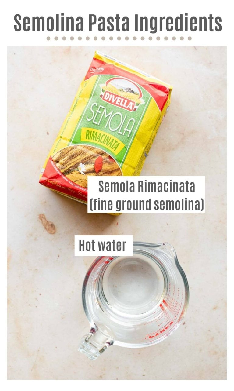 Semolina Pasta Dough (EggFree) Inside The Rustic Kitchen