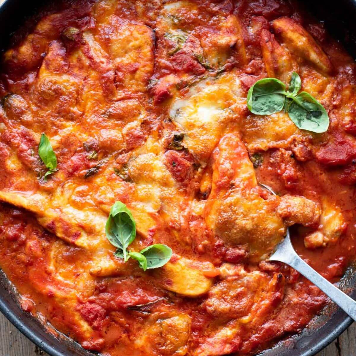 Chicken Sorrentina (Pollo alla Sorrentina)