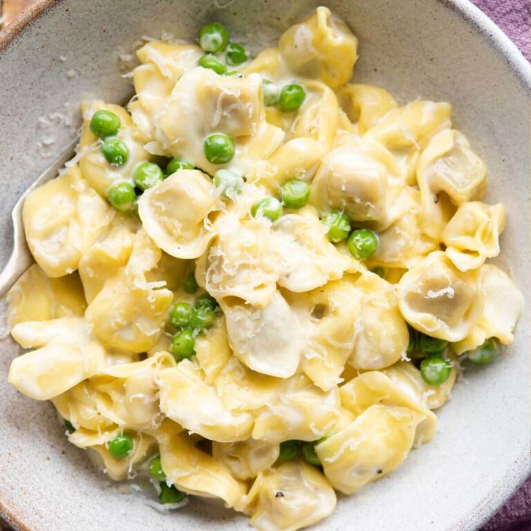 Tortellini alla Panna - Inside The Rustic Kitchen
