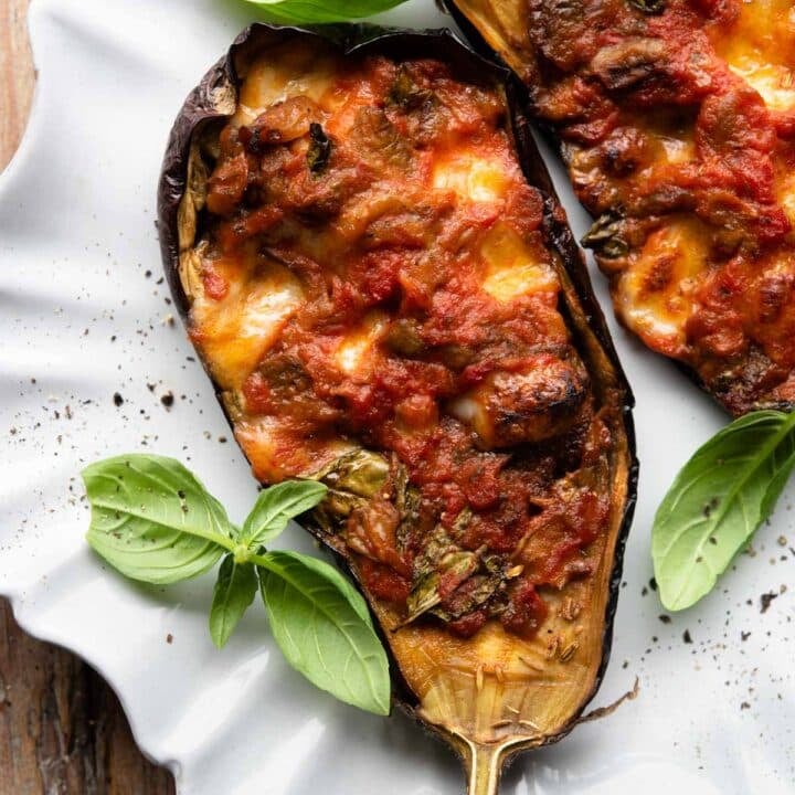 Eggplant Rollatini with Spinach and Ricotta Inside The Rustic Kitchen