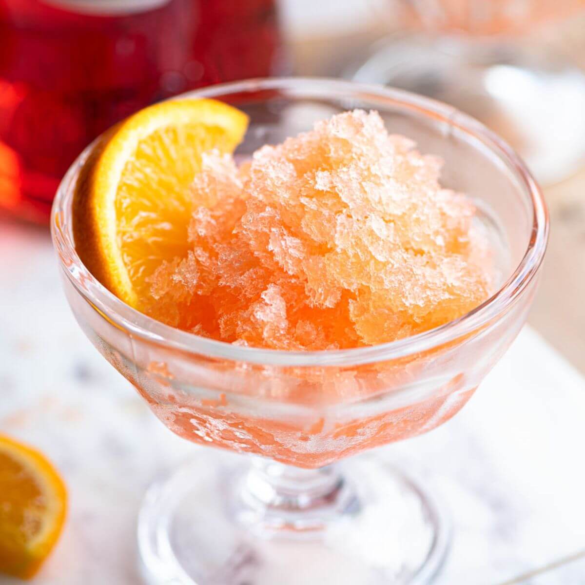 Aperol Spritz Granita