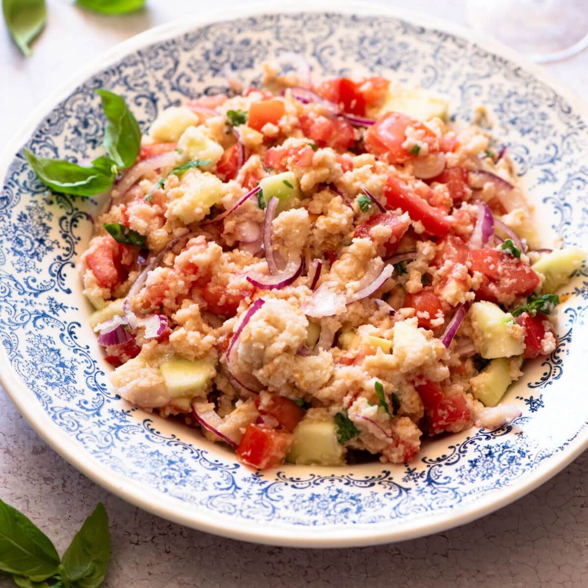Authentic Tuscan Panzanella Salad