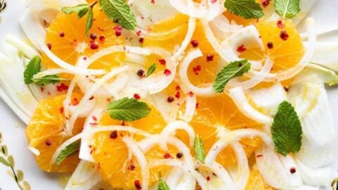 fennel salad orange mustard dressing Fennel, Beet and Orange Salad With Cumin Vinaigrette