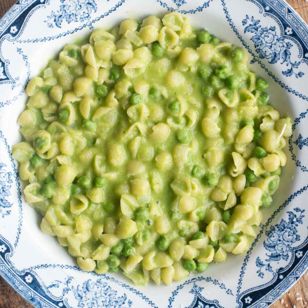Pasta e Piselli (pasta and peas)