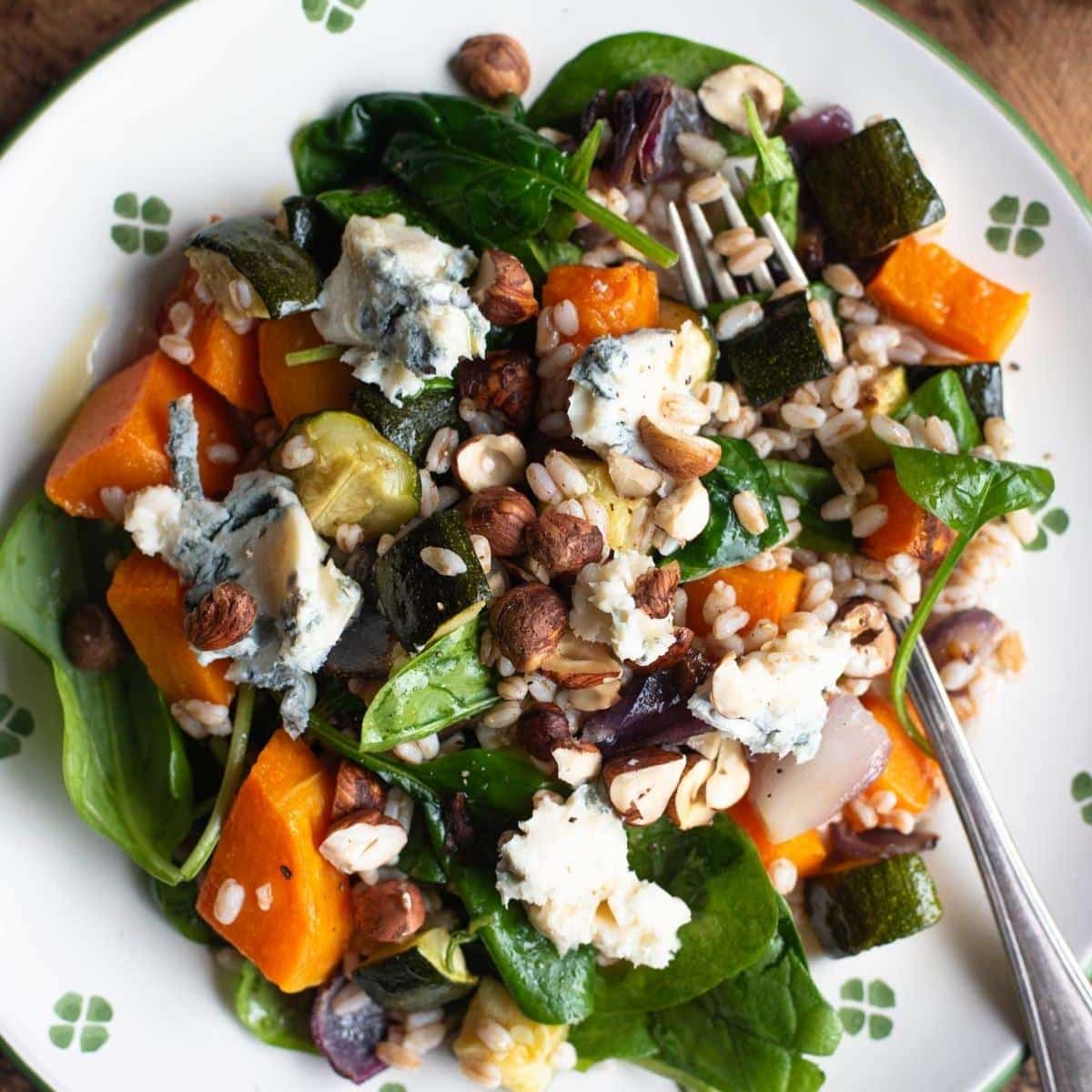 Farro and Butternut Squash Salad