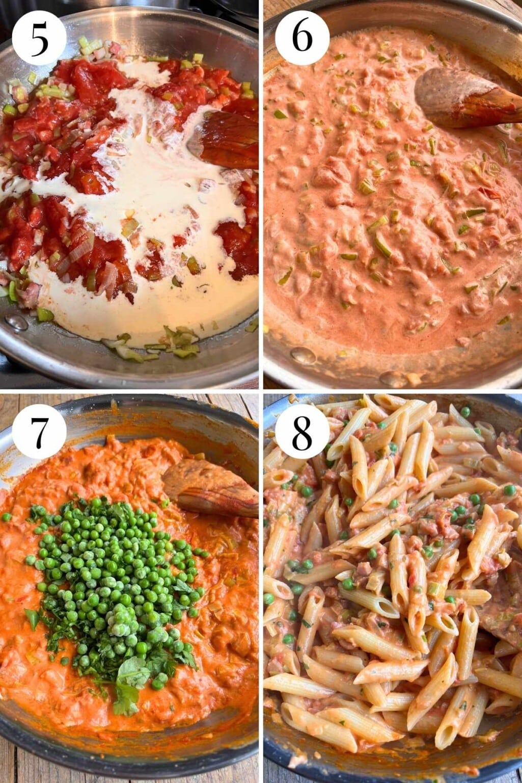 Pasta alle Sette P (Seven P&amp;#39;s Pasta) - Inside The Rustic Kitchen