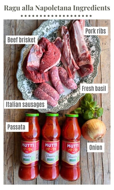 Ragu alla Napoletana (Neapolitan Ragu) - Inside The Rustic Kitchen