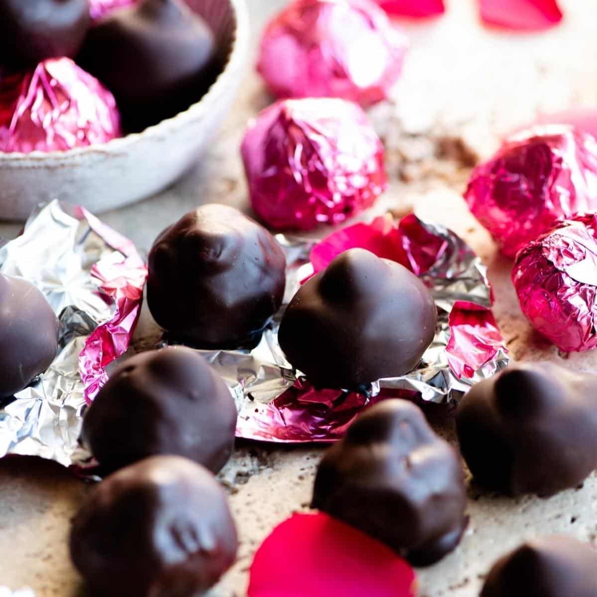 Homemade Baci Chocolates