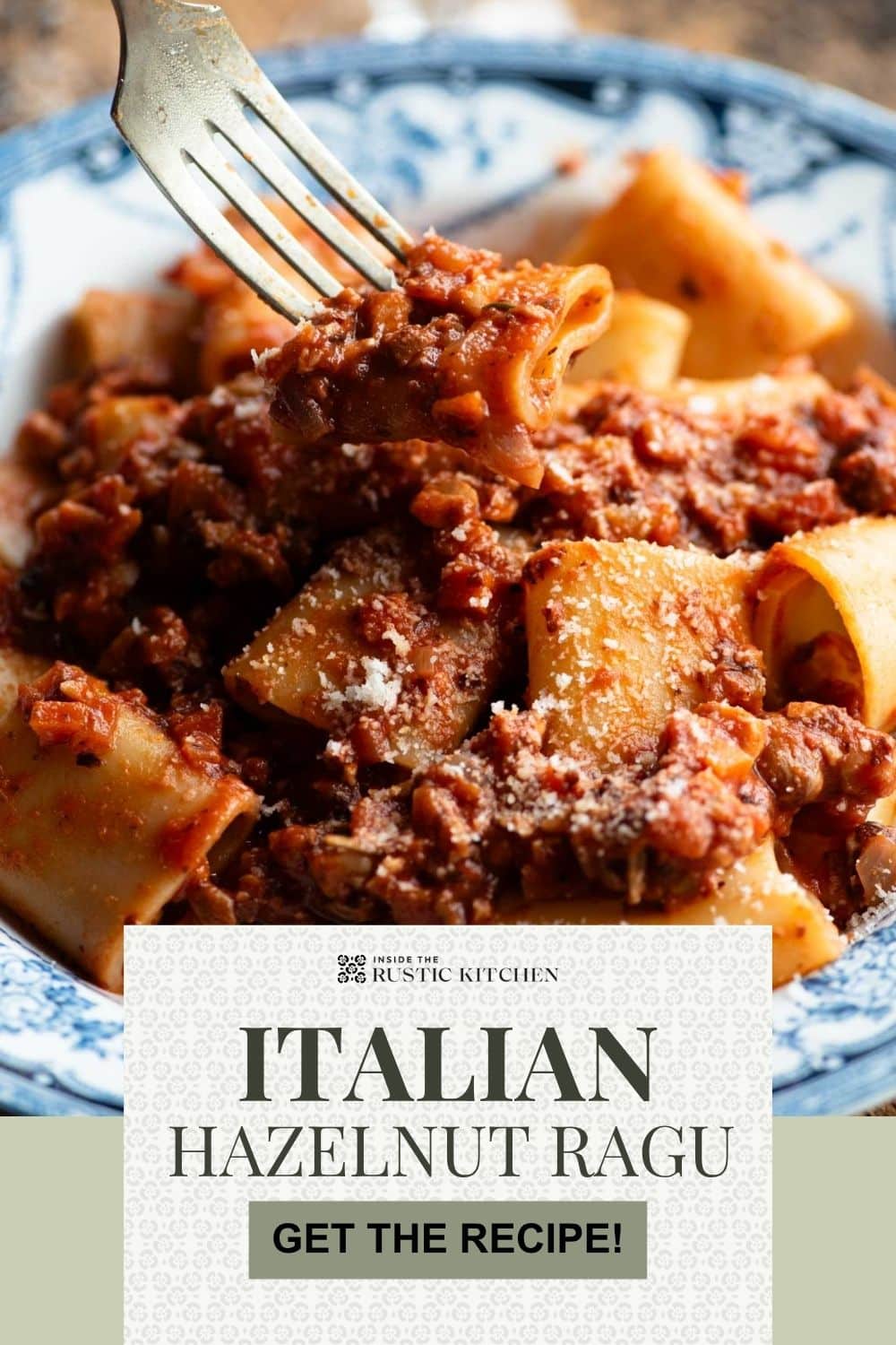 Piedmontese Hazelnut ragu - Inside The Rustic Kitchen